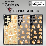 เคส FenixShield Ultra Hybrid [ SHIBA] สำหรับ Samsung Galaxy S25 / S24 / S23 / S22 / FE / Plus / Ultr