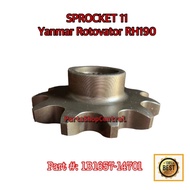 SPROCKET 11T YANMAR ROTOVATOR RH170, RH190 PART :1B1657-14701