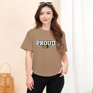 JF - VIRAL SHORT-SLEEVED OVAL T-SHIRT WITH PROUD GEN Z MOTIF/ T-SHIRT /Wanita, MODERN TEENAGE T-SHIR