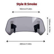 KEMIMOTO Motorcycle Windshield Universal Windscreen For BMW R1200GS R1250GS F800GS LC Adjustable Hei