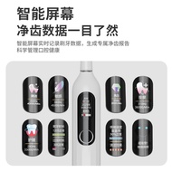 2025 New Style Electric Toothbrush Cross-Border LCD Screen Sweeping Integrated Rechargeable Gum Prot