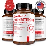 Tongkat Ali + Turkesterone - Boost Energy, Improve Endurance, Support Energy &amp; Muscle Health - Dietary Supplement