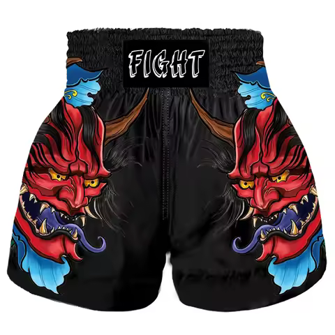 Custom men's Fighting Shorts Boxing MMA Fighting BJJ Fighting fitness Muay Thai Taekwondo
