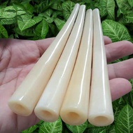 pipa tulang sapi adli tebal 12-14cm pipa tulang kuning gading