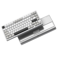 Womier RD75 Pro คีย์บอร์ดแบบกลไกอลูมิเนียมสีเบจไร้สาย75% Qmk/via ชำระคืนได้อย่างรวดเร็ว3โหมดแป้นพิมพ