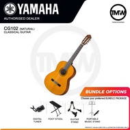 [LIMITED STOCKS] Yamaha CG102 Natural Gloss Finish Classical Guitar Spruce Top Nylon 6 String Full Size CG Classical Guitar Absolute Piano The Music Works Store GA1 [BULKY]