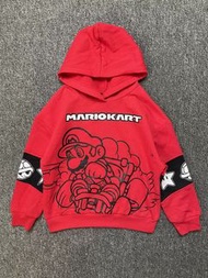 寬鬆衛衣 孖寶兄弟 長袖 super mario Mario kart 新年 賀年 衣服 衫 瑪利歐 超級瑪利歐 超級瑪利歐兄弟 超級瑪利奧 瑪利奧 上衣 tee 親子裝 親子衫 有帽 t shirt