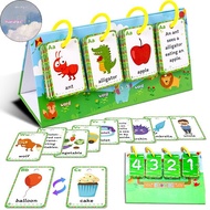 ZHEN Sentence Building Flip Chart, Sentence Making Training Based On Pictures, Sentence Builder Game