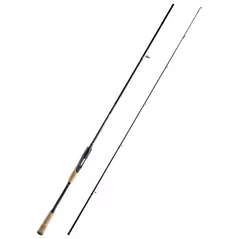 Goture Fishing Rod 2.1m 2.4m M Fast Action Spinning Casting Rod For Bass Pike cork 2 Section Rod 10-