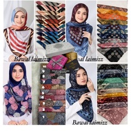 tudung bawal satin laimizz