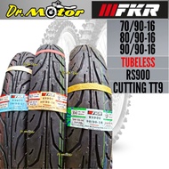 FKR TYRE TAYAR 16 RS900 Tubeless 70/90-16 80/90-16 90/90-16 RS900 (Cutting TT9)