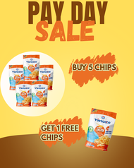 Vietcoco - Toasted Coconut Chips Original (BUY 5 CHIPS GET 1 FREE CHIPS )