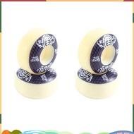 ncsqqkjyx  4Pcs Skateboard Wheels 54mm PU Hardness Skate Board 85A Longboard Wheels for Street Longb