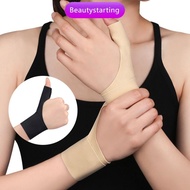 Beautylife| Breathable and Adjustable Wrist Guard with Fixed Support for The Thumb Joint Sports Finger Guard and Wrist Guard Health Care C6S7