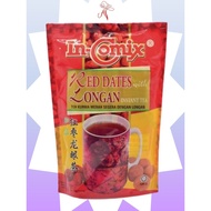 IN-COMIX Instant Red Dates Longan Tea 15GX18'S Teh Kurma Merah dengan Longan