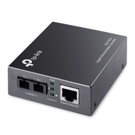 TP-Link Gigabit SFP to RJ45 Fiber Media Converter | Fiber to Ethernet Converter | 10/100/1000Mbps RJ