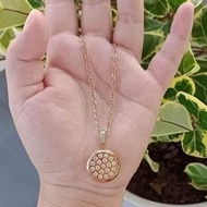 kalung pendant mci millionere rose gold original MCI