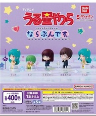 全新 日版 Bandai narabundesu 排隊 等待 系列 扭蛋 山T女福星 福星小子 Urusei Yatsura 1 Set 5款 阿琳 諸事當 Lum 小天 三宅忍