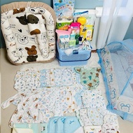 Maternity Preparation Set Bed Panels Mosquito Nets Baskets And Items New Great Value