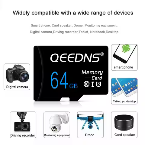 Full capacity Memory Card 8GB 16GB 32GB 64GB 128GB Class 10 Micro TF Card 256GB 512GB V10 U3 Mini SD