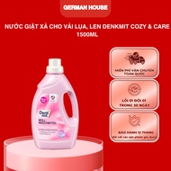 Denkmit Cozy & Care Laundry Detergent for Silk and Wool Fabrics 1500ml Imported from Germany, Protec