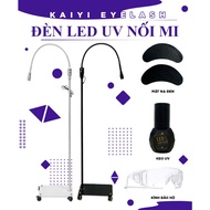 UV LED light set (UV light - UV glue - Goggles - UV extension mask) - UV LED EYELASH Extension Techn
