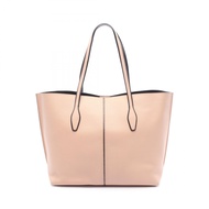 【二手，A級】Tod 'TOD'S JOY粉紅米色皮革手袋 女士 二手 A級