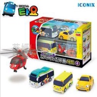 🎉現貨🎉可超取🇰🇷韓國境內版 小巴士tayo 好朋友 工具車 四件組 直升機 校車 套組 4 玩具遊戲組