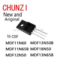 10PCS MDF11N60TH MDF11N65 12N50 MDF13N50 MDF13N65 TO-220F MDF11N60 MDF11N65B MDF12N50 MDF13N50B MDF1