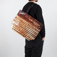 就像您隨身攜帶的生鏽百葉窗輕量級 330 克生鏽百葉窗手提袋