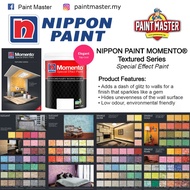 NIPPON PAINT MOMENTO® Textured Series