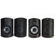 Polk Audio Atrium 6 Outdoor All-Weather Speakers with Bass Reflex Enclosure (Pair, Black) Atrium 4 O