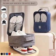 KOREAN TRAVEL SHOES BAG TRAVEL SHOE BAG CONTAINING 3 SHOES MULTIFUNCTIONAL TRAVEL BAG/ SHOES BAG