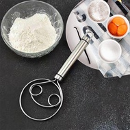 Stainless Steel Manual Dough Mixer Baking Tool For Bread, Batter, Cake, Pastry, Pancake Mixer, Cooki