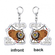 Trending Video Game Keychains for Accessories Bag Glados Aperture Laboratories Science Keyrings Jewe