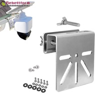 BEBETTFORM Gutter Bracket, Wall Mount Metal Wall Mount Bracket, Channel Mount Gutter Mount  Camera H