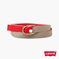 Levis 女款 簡約撞色皮帶 / 精工Logo刻印釦頭 熱賣單品