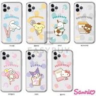 🇰🇷 Sanrio Hang Clear Jelly Case 三麗鷗 Kuromi 布甸狗 Hello kittty My Melody 全包 透明 手機保護套 （多款型號）iPhone14 iPhone13 iPhone12 iPhone11 iPhone SE3 同時 適用 三星 Samsung Galaxy S22 Galaxy S21 Galaxy S21plus Galaxy S21 Galaxy S22 Ultra Galaxy S23 A53 A系列 最新款式 正貨 韓國空運到港