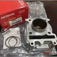 MESIN AR__ Cylinder Block Cylinder Block Engine Piston Head Piston Valve BEAT FI Scoopy Spacy F1 Var