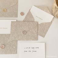 Beige Envelope Letter Set Beige Envelope Letter Set Romantic Handwritten Greeting Card Message Card 