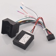 Car Radio Stereo Wiring Harness Cable Adapter Android 16pin For BMW E46 E87 E65 E66 E67 with Quadloc