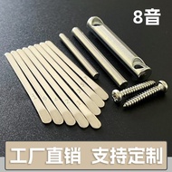 8-Tone Thumb Piano Shrapnel 8-Tone Carlimba Keys Steel Seal Phonetic Symbol Fierce Piano Keys High Q
