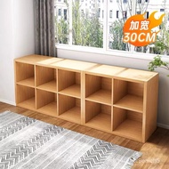 🏅ZQMBookshelf Floor Simple Home Bedroom Multi-Layer Storage Rack Ikea Same Storage Cabinet Kalek Grid Cabinet Dormitory