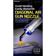 MECHANIC 5-in-1 Diagonal Air Gun Nozzle Set for 861DW / 861Pro Hot Air Gun Rework Station