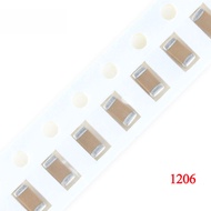 100pcs 1206 3216 SMD Chip Ceramic Capacitor 22pF 100pF 1NF 2.2NF 10NF 1uF 2.2uF 4.7uF 10uF 47uF 100u