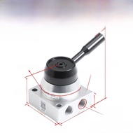 วาล์วควบคุมด้วยมือแบบหมุนไดนามิก Pneumatic Switch Three-Way Four-Way Cylinder Manual Control Valve K