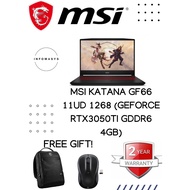 MSI Katana GF66 11UD 1268 (GeForce RTX3050Ti GDDR6 4GB)