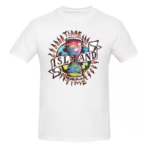 MAUI AND SONS ISLAND TIME HAWAII HAWAIIAN SURF TEE T SHIRT Mens S Blue long or short sleeves