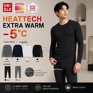 - UNIQLO MEN Heattech Extra Warm Cotton Crew Neck T-Shirt UNIQLO HEATTECH MEN Extra Warm Cotton Turt