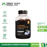 ALMAHERA - Habbatussauda Oil Minyak Jinta Hitam Black Seed 200 Kapsul